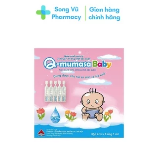 Nước muối sinh lý vô khuẩn cho bé Q-mumasa Baby