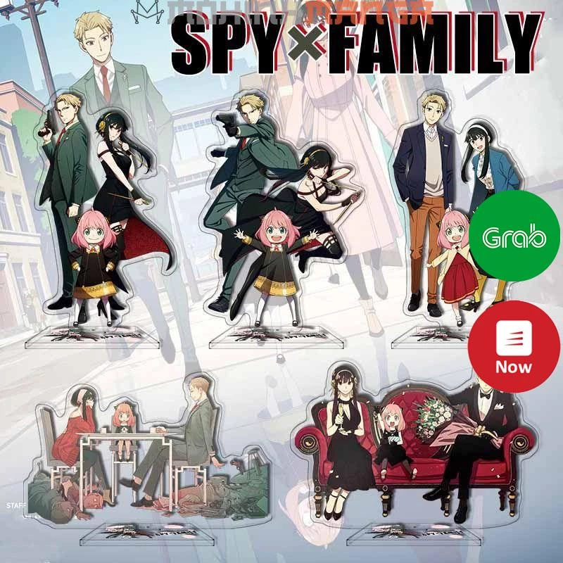 Mô hình standee tượng nhân vật Spy X Family Ver 1 Gia đình điệp viên Anya Loid Yor Forger Chimera