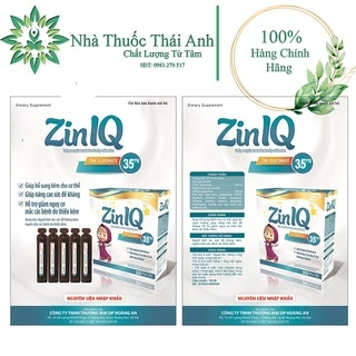 ZinIQ - Bổ Sung Kẽm 35mg