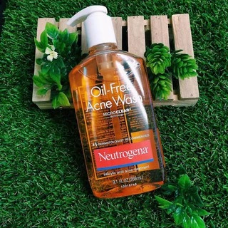 Sữa rửa mặt cho da nhờn mụn Neutrogena Ance wash oil free 269ml