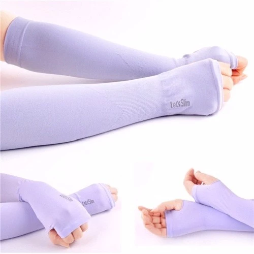 Găng tay chống nắng xỏ ngón phong cách hàn quốc  mã BSHN