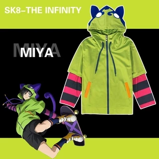 Áo Khô Hoodie SK8 Miya Tay ngắn Hót