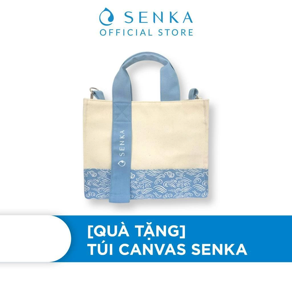 [HB GIFT] Túi Canvas đeo chéo Senka Japan