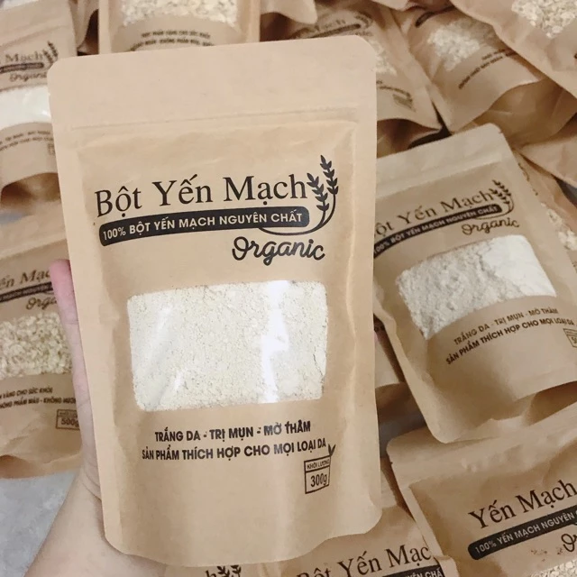 Bột yến mạch đắp mặt gói 300g