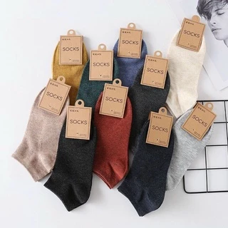 Tất Đa Sắc Cotton Muối Tiêu Unisex H8