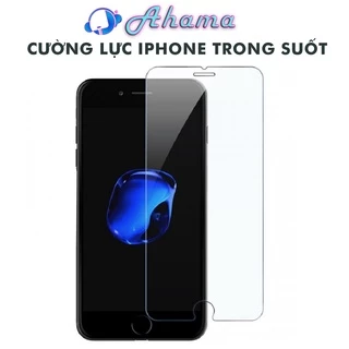 Cường lực iphone 15 pro 6 6s 7 8 8plus 7plus X Xsmax 14 pro 11 Promax 12 Promax 13 Promax trong suốt KHÔNG FULL màn [TS]