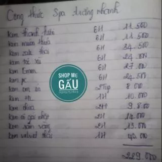 Combo kem spa trắng 229