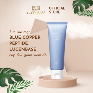 [LUCENBASE] Sữa rửa mặt blue copper peptide cấp ẩm, giảm viêm đỏ 120g