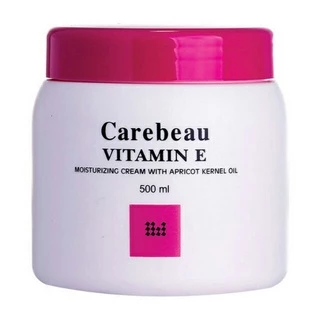 Kem dưỡng da Vitamin E Body Cream màu hồng 500g Thái Lan - Vitamin E Nắp Đỏ ( Hàng Chuẩn - Roses2000  )