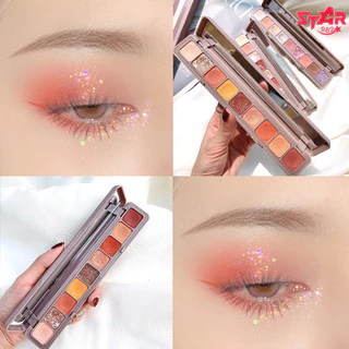 Fashion Multicolor Eyeshadow Palette Fade-Free Eyeshadow