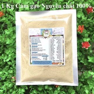 1 Kg Bột Cám Gạo Sữa nguyên chất thiên nhiên 100% có giấy VSATTP và ĐKKD dùng để đắp mặt đa công dụng