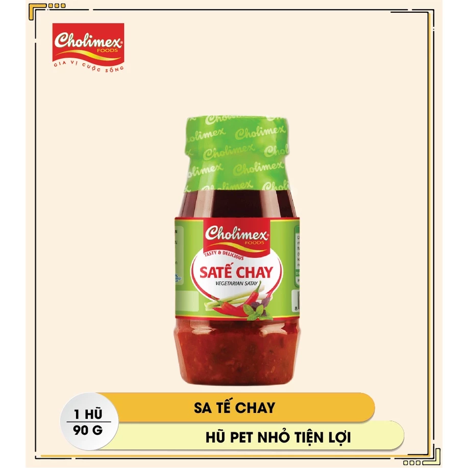 Sa tế chay Cholimex hũ pet 90g