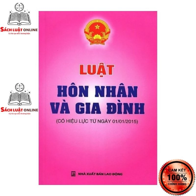 Sách - Luật Hôn nhân và Gia đình (NXB Lao động)