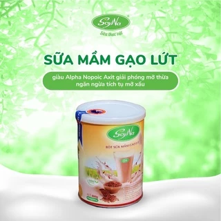 Sữa mầm gạo lứt- giảm cân - soyna 400g