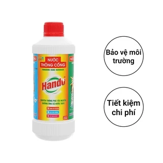 Nước Thông Cống Hando 570ml/ 1L