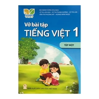 Sách Vở bài tập Tiếng Việt 1 tập 1 ( Kết nối tri thức)+ Bán kèm 1 quyển Bé tập tô màu