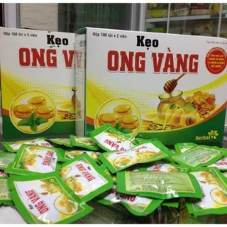 túi 10 viên kẹo ngậm ong vàng