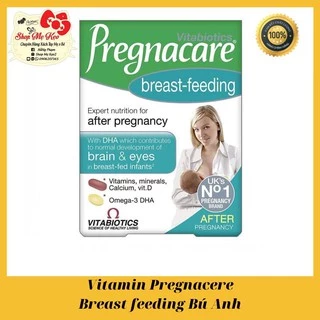 [Giá Tốt] Vitamin tổng hợp Pregnacare Breast feeding Bú Anh 84 viên Bổ sung đầy đủ Vitamin và khoáng chất cho sữa mẹ