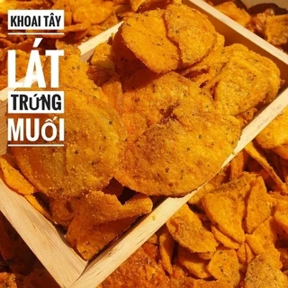 Khoai Tây Lắc Trứng Muối, giòn ngon, lon pet 200g MamiFood