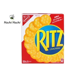 Bánh quy Ritz crackers Mondelez Japan vị bơ mặn (25 cái x 3 gói) - Hachi Hachi Japan Shop