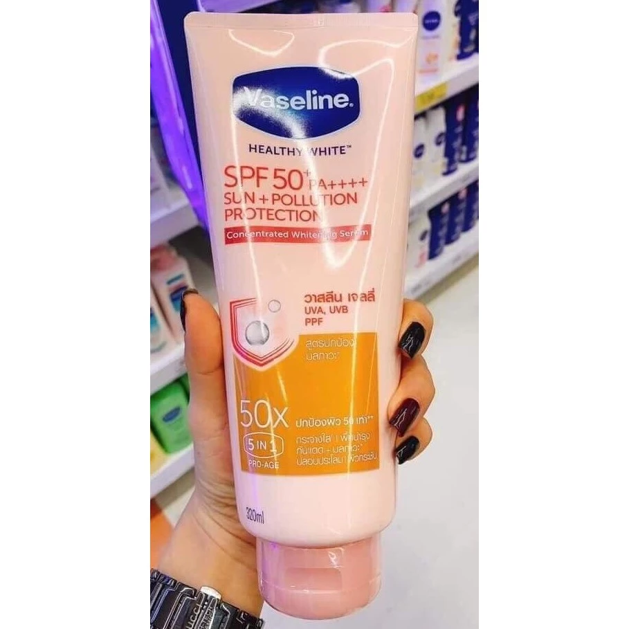 Serum dưỡng thể Vaseline 50X thái lan