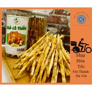 🐠🐠  Khô Cá Thiều Que Cắt Sợi Tẩm Gia Vị 250gr_FREESHIP_ Ăn Liền  - Đồ Ăn Vặt Việt Nam, An Toàn Vệ Sinh Thực Phẩm