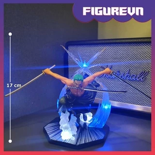 Figure / Mô hình Zoro 17 cm CÓ LED (2 đầu)