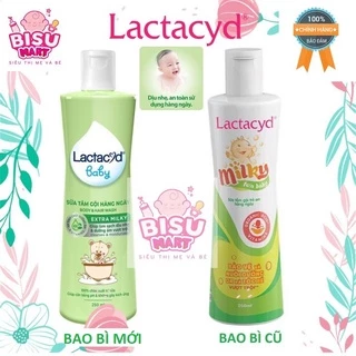 Sữa Tắm Gội Trẻ Em Lactacyd Milky 250ml