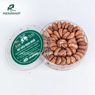 500GRAM HẠT ĐIỀU RANG MUỐI (380-410 HẠT/KG- HẠT LỚN) XẾP HỘP