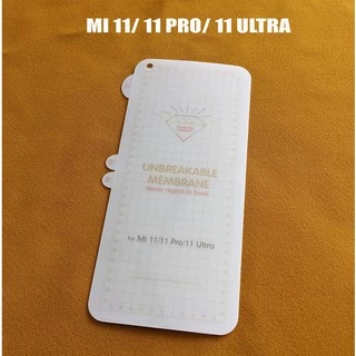 Miếng dán PPF chống xước màn hình Xiaomi Mi 11 Mi 11 Pro Mi 11 Ultra