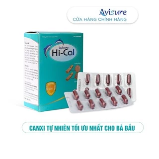 Hi-Cal Avisure Canxi Nano - Bổ sung canxi tự nhiên cho mẹ bầu [Chính hãng - Hộp 60 viên]