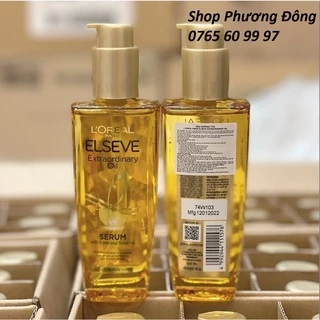 Dầu dưỡng chiết xuất tinh dầu hoa tự nhiên LOreal Paris Elseve Extraordinary Oil 100ml