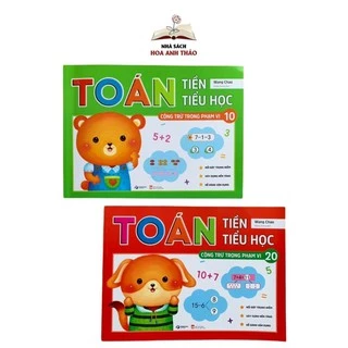 Sách - Toán tiền tiểu học - Trang bị kiến thức cho trẻ trước khi vào lớp 1 ( Bộ gồm 2 cuốn)