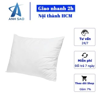 Ruột Gối Nằm Ép Hơi Ánh Sao 100% Gòn Bông Có Khóa Kéo Mềm Mại Hỗ Trợ Giấc Ngủ 40x60cm/50x70cm