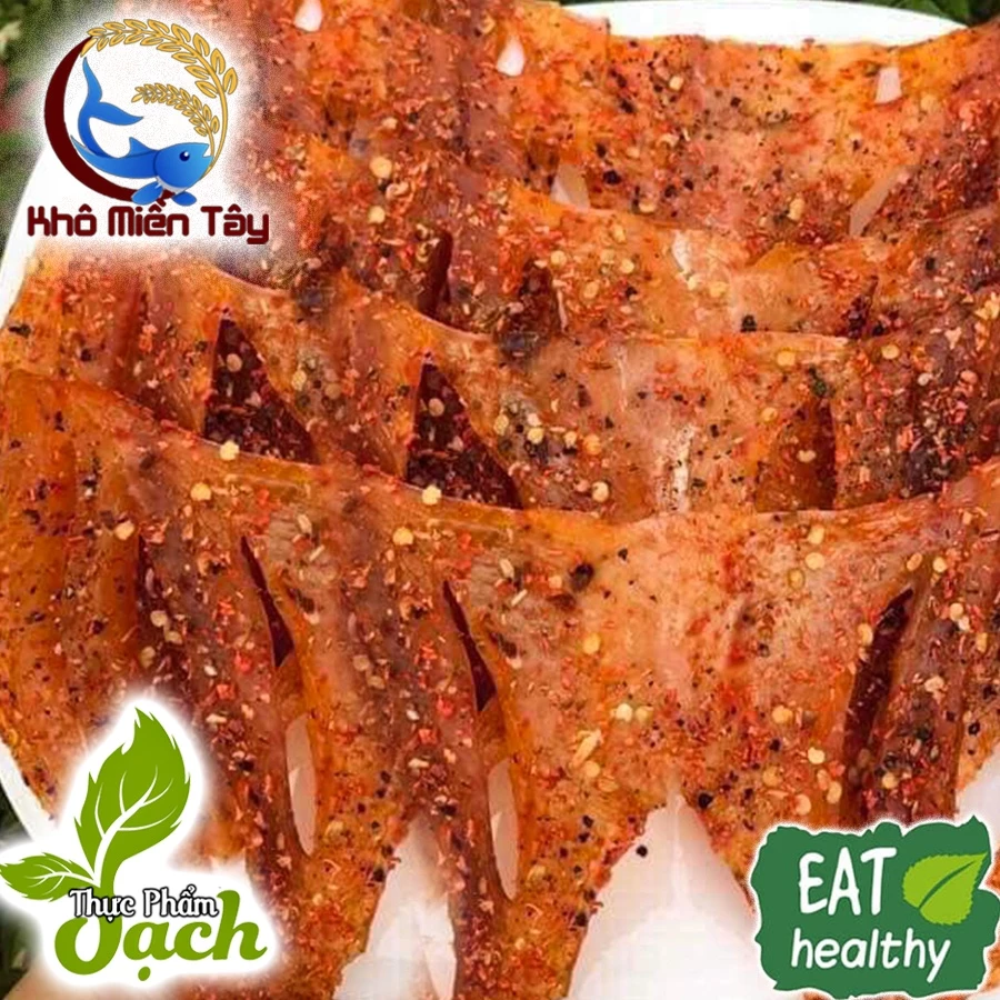 Khô Cá Điêu Hồng - Ướp vị vừa ăn, thơm ngon tự nhiên- Đặc Sản Đồng Tháp