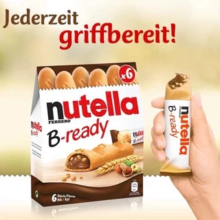 Bánh Nhân Socola Hạt Phỉ Nutella B-ready 132G