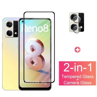 Kính Cường Lực Bảo Vệ Màn Hình Điện Thoại OPPO Reno 8 4G 8Z 7 SE 6 5 4 Pro + 5G 4G