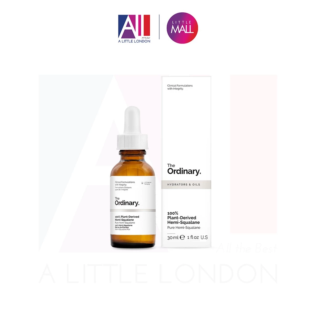 [TOP 1 SHOPEE] Tinh dầu dưỡng ẩm sâu, chống lão hóa The Ordinary 100% Plant-Derived Hemi-Squalane 30ml ( Bill Anh)