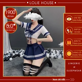 Đồ ngủ cosplay học sinh sexy Set váy ngủ cosplay nữ sinh gợi cảm anime LOLIE HOUSE - CP20