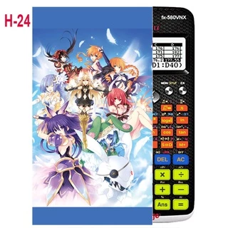 Decal Máy tính CASIO fx570, fx580...anime Date Alive (29 mẫu khác nhau)