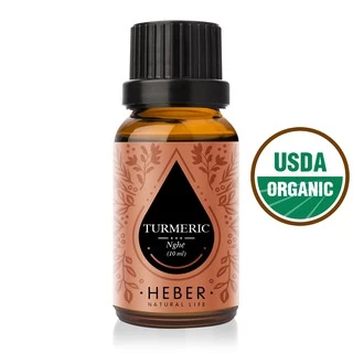 Tinh Dầu Nghệ Turmeric Heber Natural Life, Cao Cấp Nhập Khẩu, Thiên Nhiên Nguyên Chất, Chai 10ml/30ml/50ml