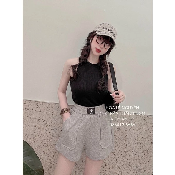 ÁO BA LỖ CROPTOP ÔM BODY CHẤT VẢI COTTON THOÁNG MÁT