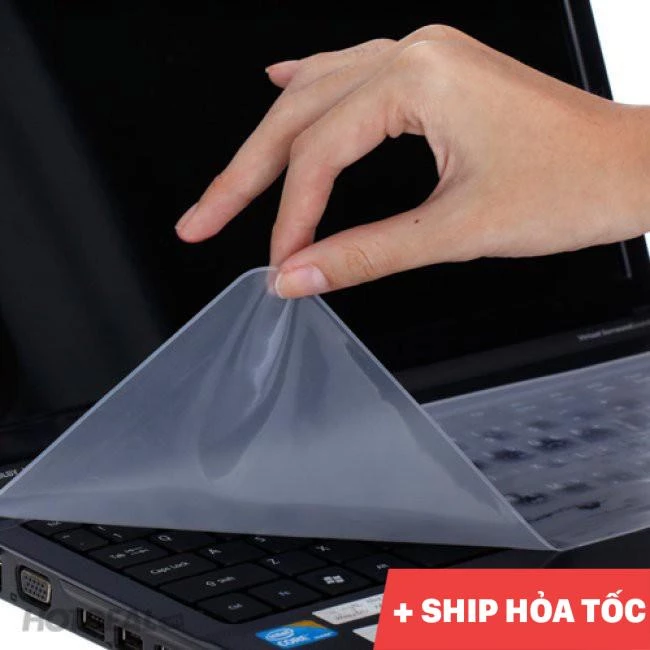 Tấm phủ bàn phím silicon cho laptop từ 13 đến 17 inch