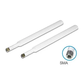Anten 3G/4G chuẩn SMA 12dBi chuyên dụng cho Tp-link MR6400, Huawei B593, B316, B311, B310, B535, B520, ... Màu trắng
