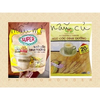 Ngũ Cốc Dinh Dưỡng của Singapore, bột ngủ cốc Super ít đường 450g (18goi x 25g)