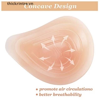 [Hàng mới về] Ngực giả silicone kiểu xoắn hỗ trợ cho nữ