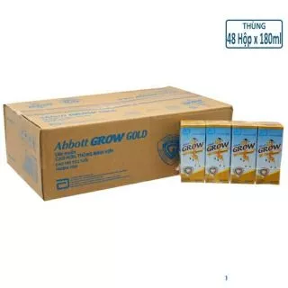 Thùng 48 hộp sữa Abbot Grow 180ml