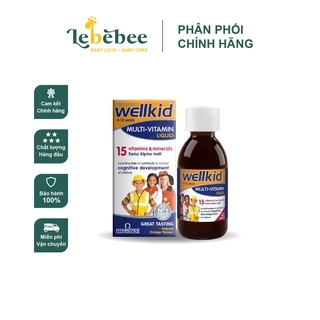 Vitamin tổng hợp Wellkid Multi Vitamin cho bé 4 tuổi - 12 tuổi (150ml)