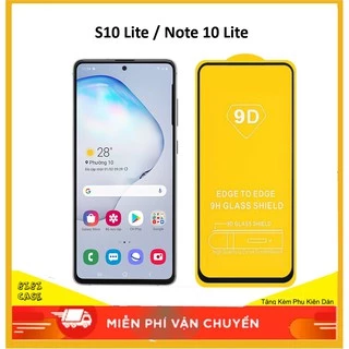 Cường lực Full màn SamSung Galaxy Note 10 Lite / S10 Lite full keo