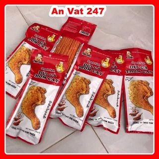 [ RẺ ]10 Gói Snack Đùi Gà Thơm Cay Ngon Ngon Đồ Ăn Vặt Ngon Cổng Trường [ Siêu Hot ]